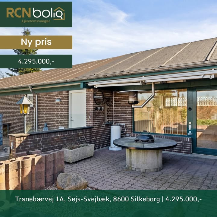 RCN Bolig Silkeborg præsenterer mulighedsrig bolig i naturskønne Sejs