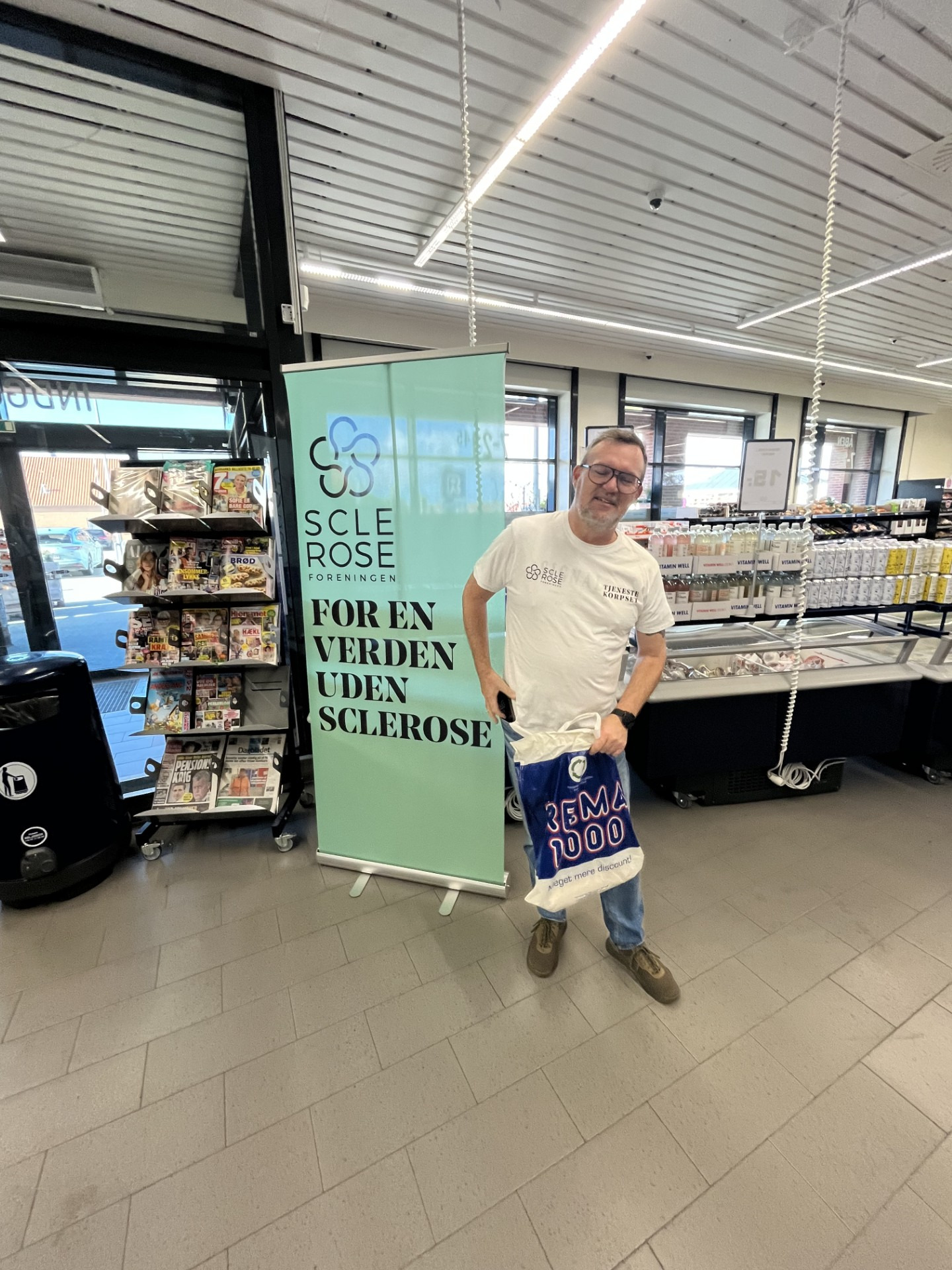 Frivillige pakkede varer og satte fokus på en vigtig sag 