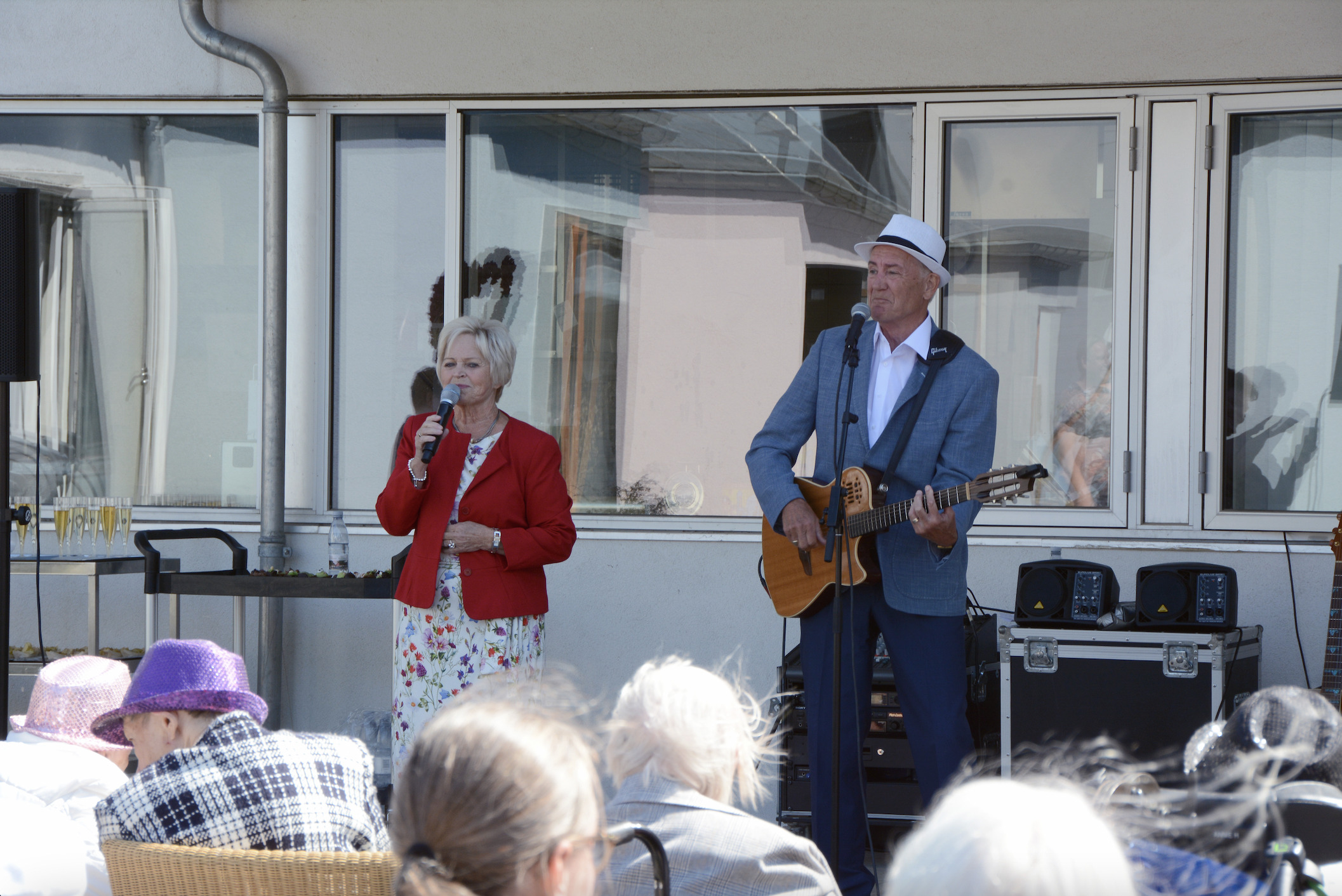 Udendørs koncert på Himmelev Gamle Præstegaard