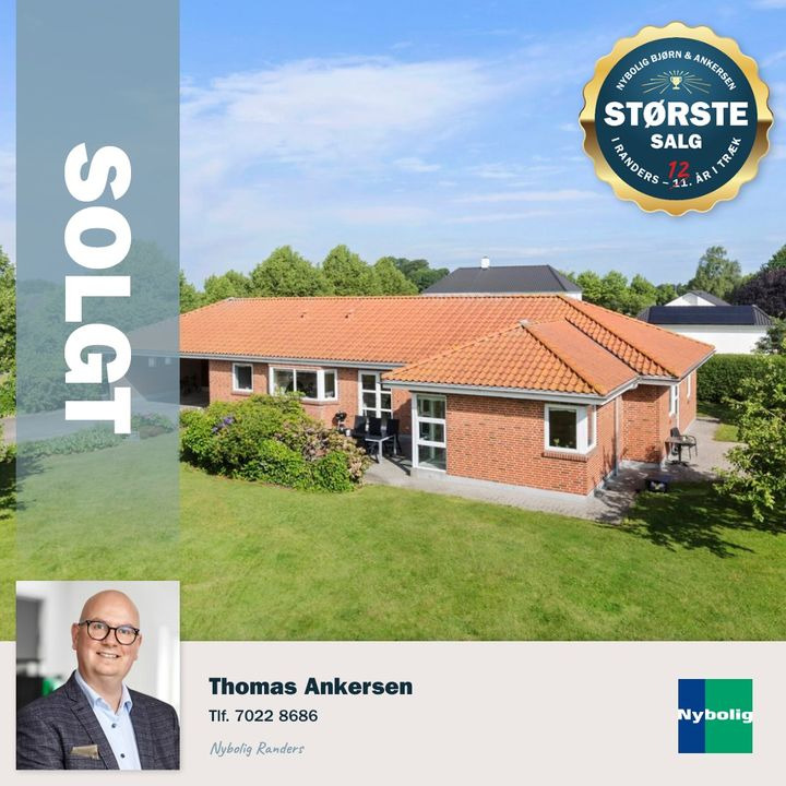 Nybolig Bjørn & Ankersen sælger Skovhulevej 7 i Randers NV - kontakt os for gratis salgsvurdering