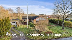 Ejendomsmæglerfirmaet Thomas Risager A/S tilbyder rummelig villa i Tolne Kirkeby