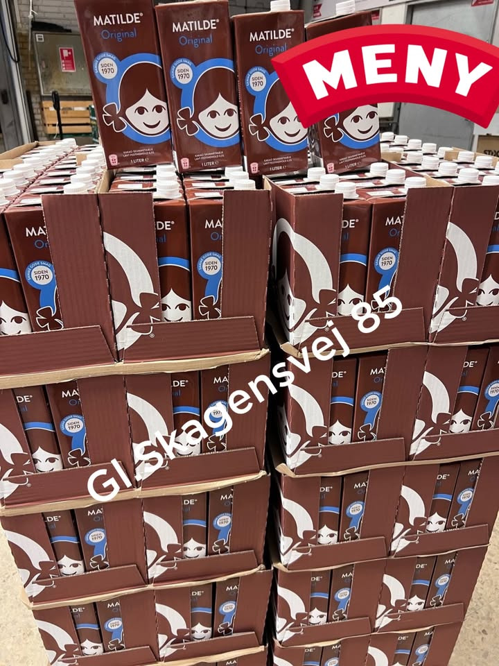 Meny Gl. Skagensvej tilbyder Matilde kakaomælk til kun 9,95 kr