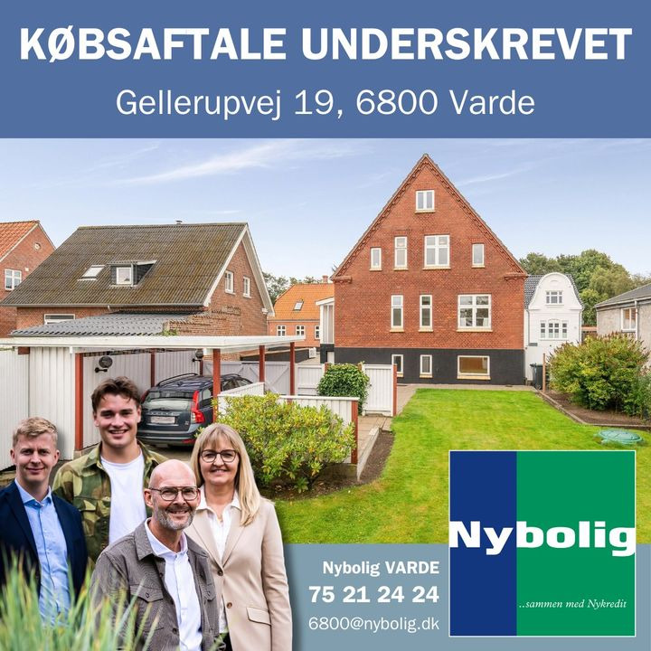 Nybolig Varde sælger ejendom på Gellerupvej på 55 dage