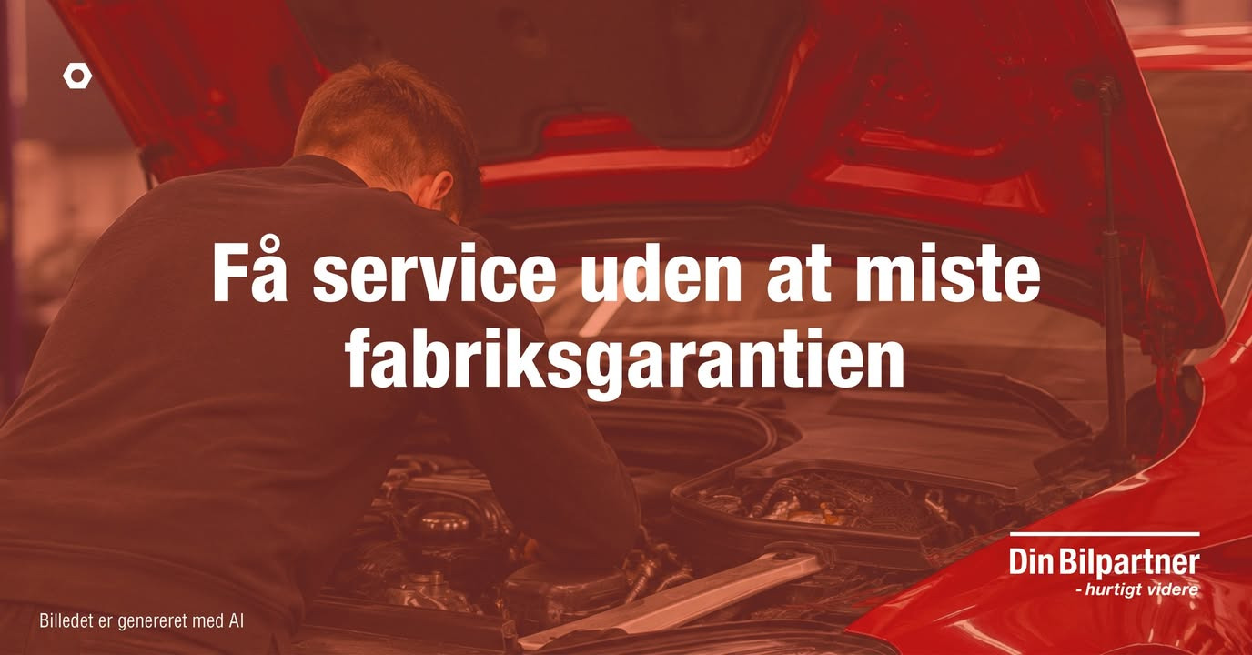 EM AUTOCENTER ApS udfører service efter fabrikantens forskrifter, så fabriksgarantien bevares