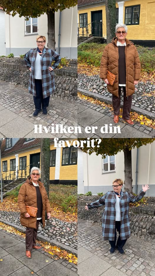 Julia Nørresundby præsenterer tøj til efterårsvejr
