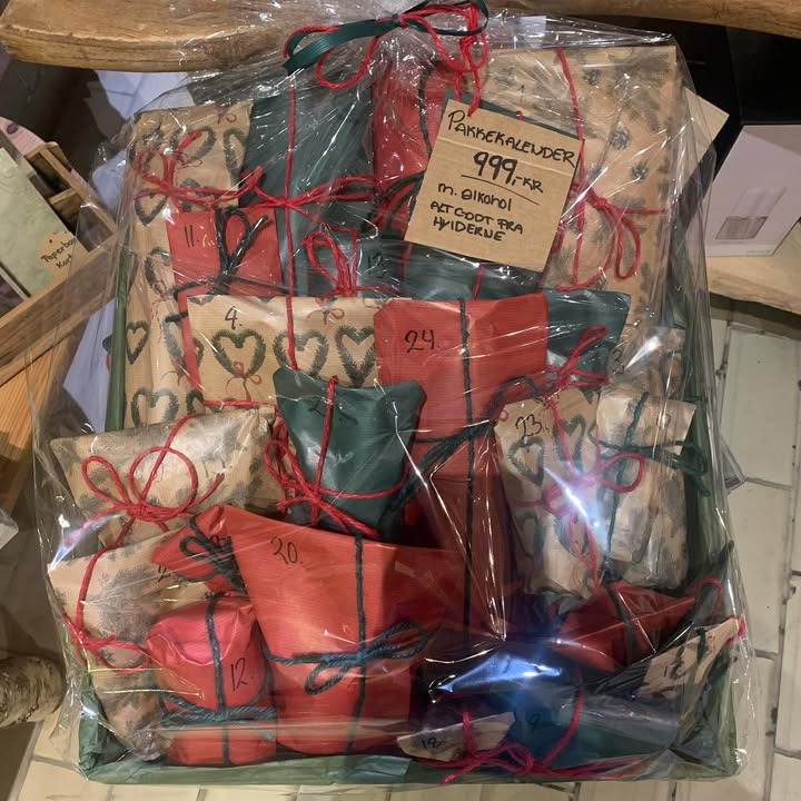 Fru Hansens Butik & Café tilbyder julekalendere med lækre produkter til sidste øjebliks shoppere