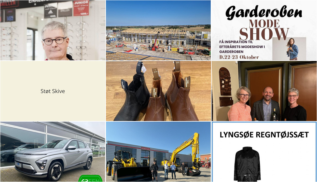 Nyt fra SCANTRUCK A/S, HH Trælast & Byggecenter A/S, G.R. BILER, SKIVE A/S og 5 andre