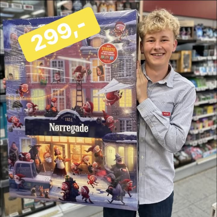 SuperBrugsen Dronninglund tilbyder kæmpe julekalender fra Spangsberg til specialpris
