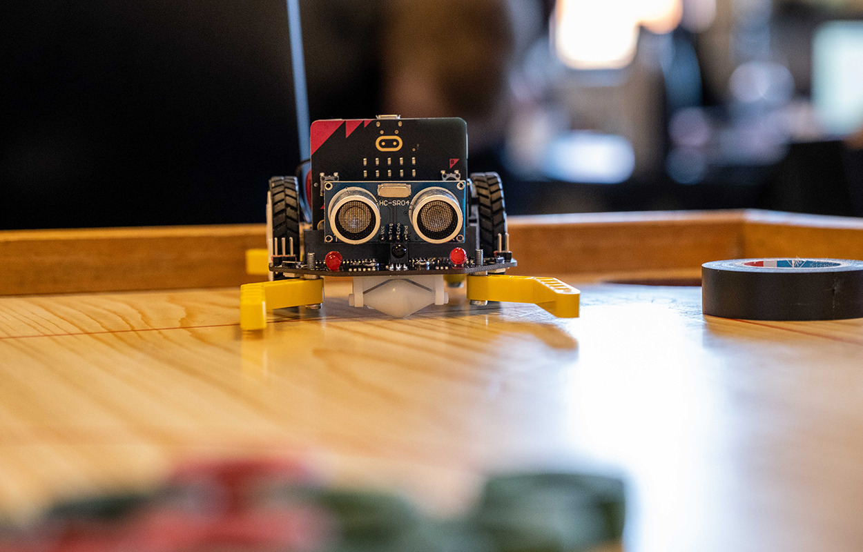 Robotdyst i bob på aarhusiansk gymnasium