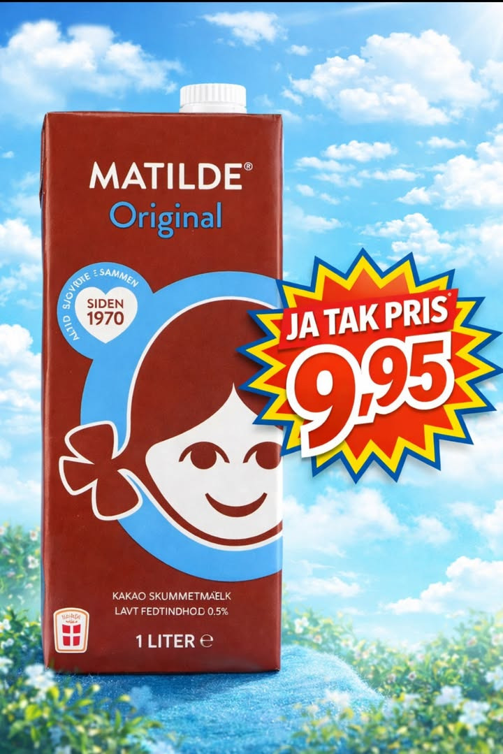 Meny Hobro tilbyder Matilde kakao til halv pris