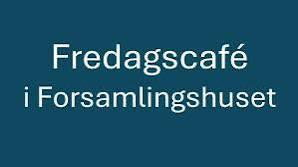 Fredags café hos Tårs Forsamlingshus kickstarter weekenden med kolde drikkevarer