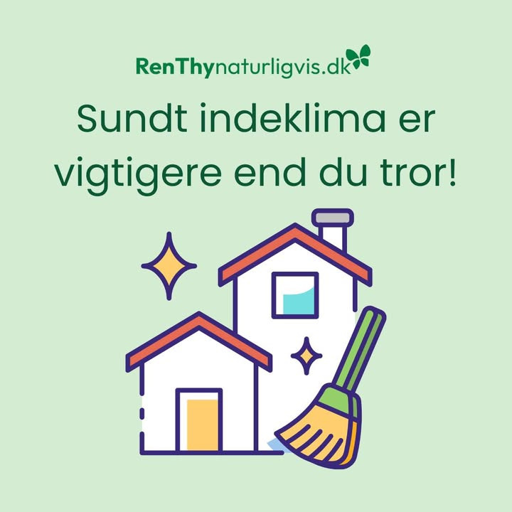 RenThy Naturligvis fremhæver vigtigheden af et sundt indeklima