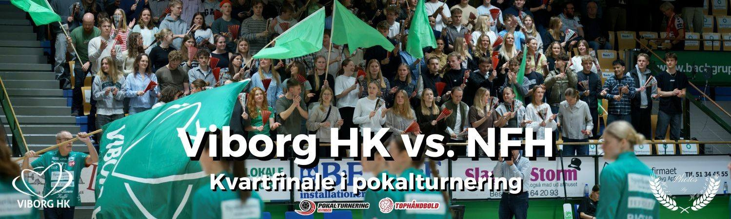 Vind billetter til kvartfinalen mellem Viborg HK og NFH hos Jørgen Laursen A/S