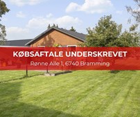 RealMæglerne Esbjerg og Bramming: Købsaftale underskrevet for Rønne Alle 1 i Bramming