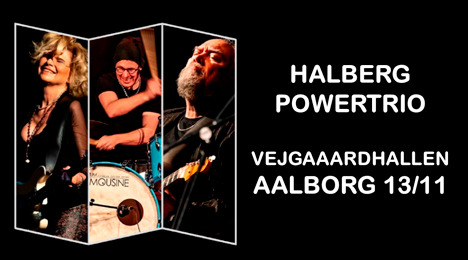 Oplev Poul Halberg Trio fortolke Cream & Hendrix i Vejgaardhallen