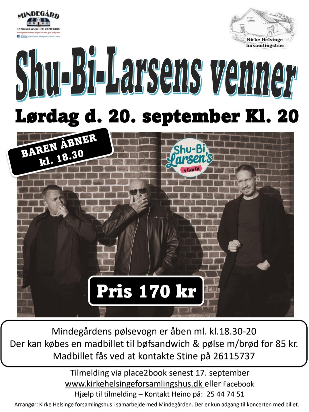 Syng med på klassikerne: Koncert med Shu-Bi-Larsens venner i Kirke Helsinge
