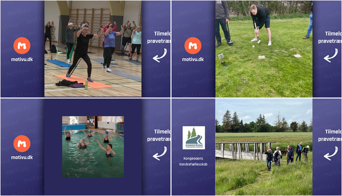 Aktiviteter og træning for unge i Vamdrup: Styrkeryg, Krolf og Vandgymnastik