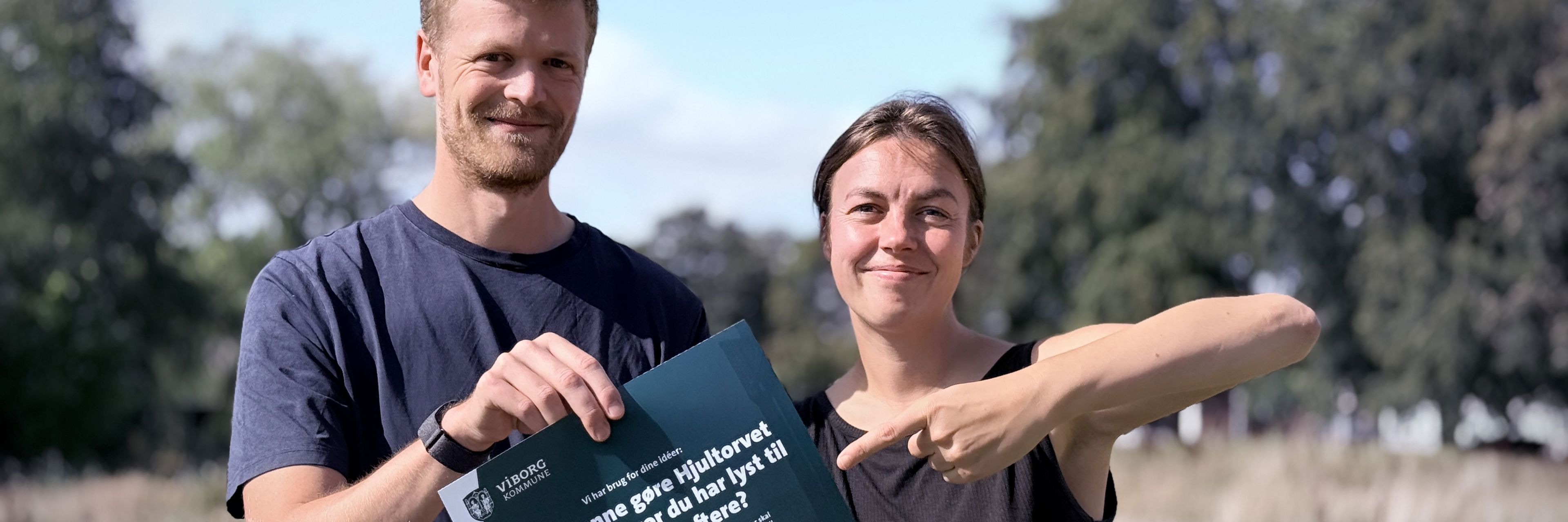 Viborg-borgere inviteres til at forme grøn og levende fremtid for Hjultorvet