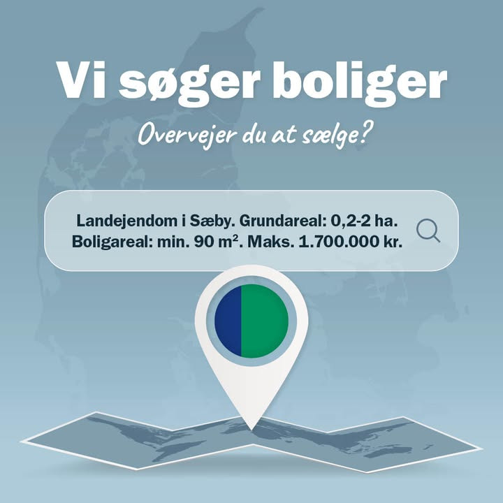 Nybolig Sæby A/S søger landejendom til kunde i Sæby området