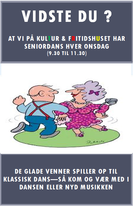 Dans og musik i Kultur- og Fritidshuset i Esbjerg