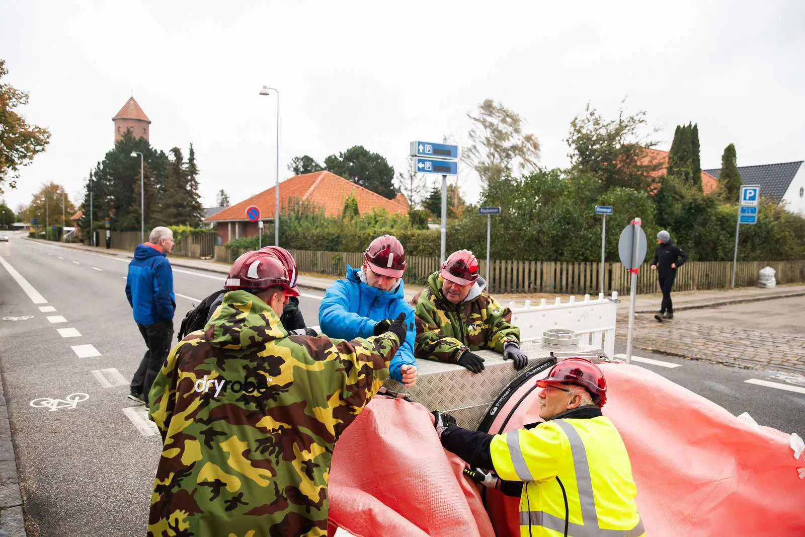 Køge var under hårdt pres i stormen