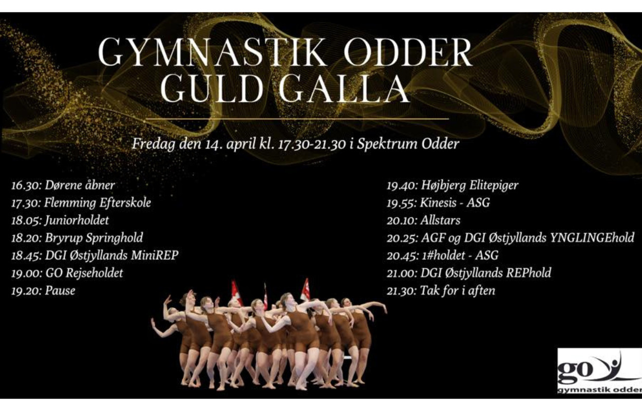 Oplev Gymnastik Odder Guld Galla 