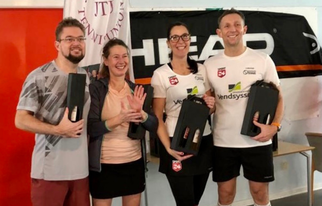 Tennis: Camilla og Morten Bach blev Jyske Mestre igen