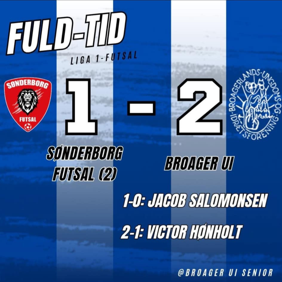 Broager UI afslutter sæsonen med triumf og ser frem til næste sæson