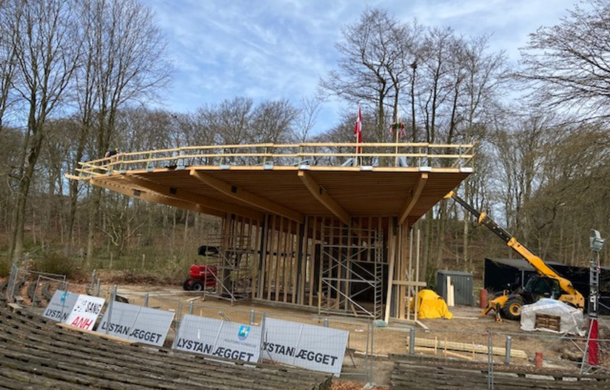 Kulturperlen: Ny scene til godt 5 millioner kroner snart klar