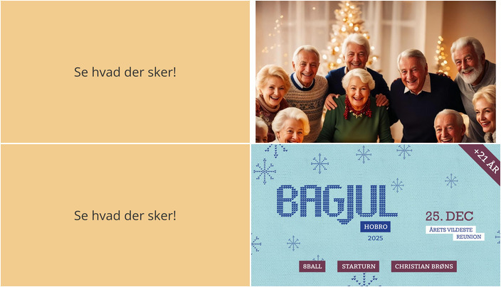 Julearrangementer i Hobro: Fællesskab i Biecentret og Fest i Det Røde Pakhus