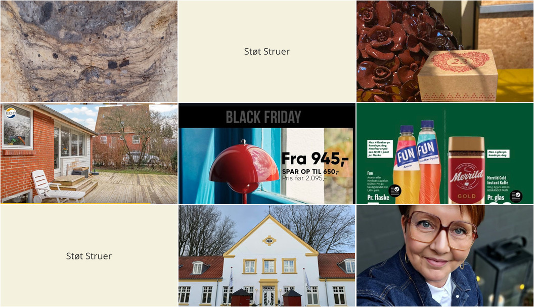 Nyt fra Museerne i Holstebro, MIN KØBMAND I ASP, THUSGAARD LIVING og 4 andre