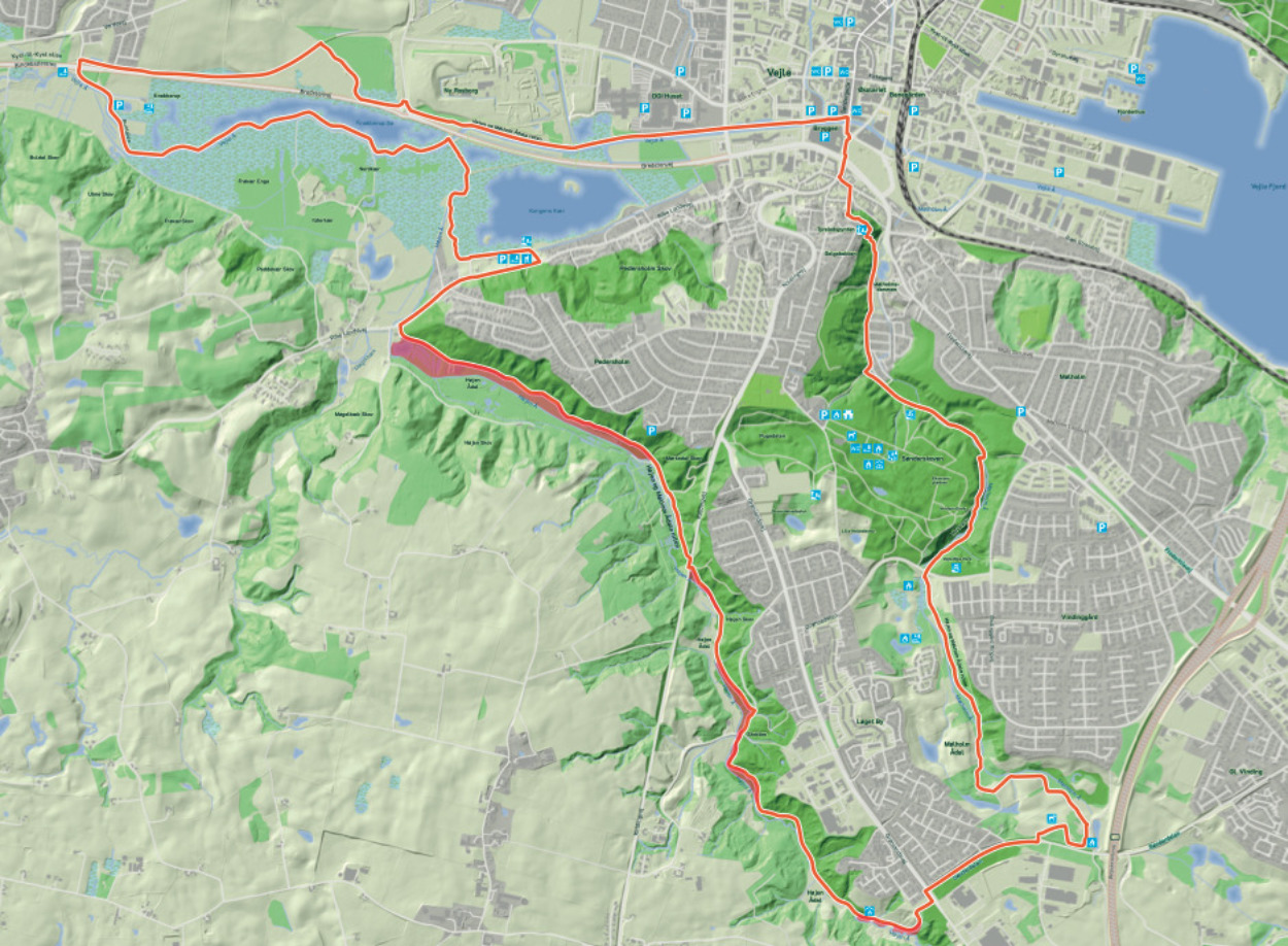 Se isfugle, havørne og bækørreder på ny vandrerute