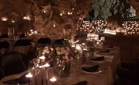 Stemningsfuld aften i Thingbæk Kalkminer