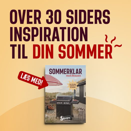 Skousen Vejen præsenterer nyt sommerkatalog med grilltips og produktinspiration