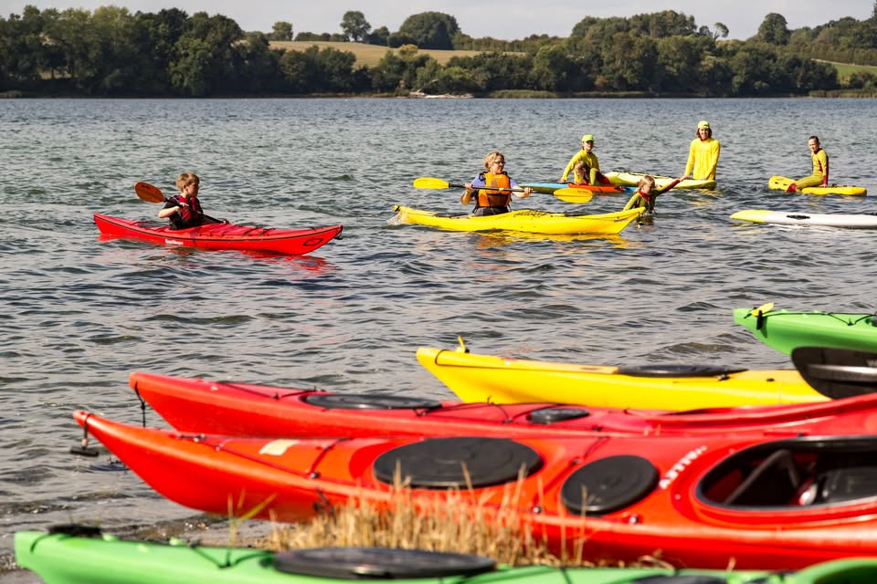 Prøv kræfter med kajaksejlads i Naturpark Nordals