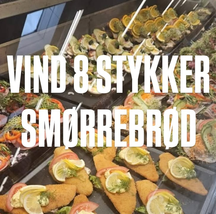 SuperBrugsen Dronninglund lancerer lynkonkurrence: Vind 8 stykker smørrebrød