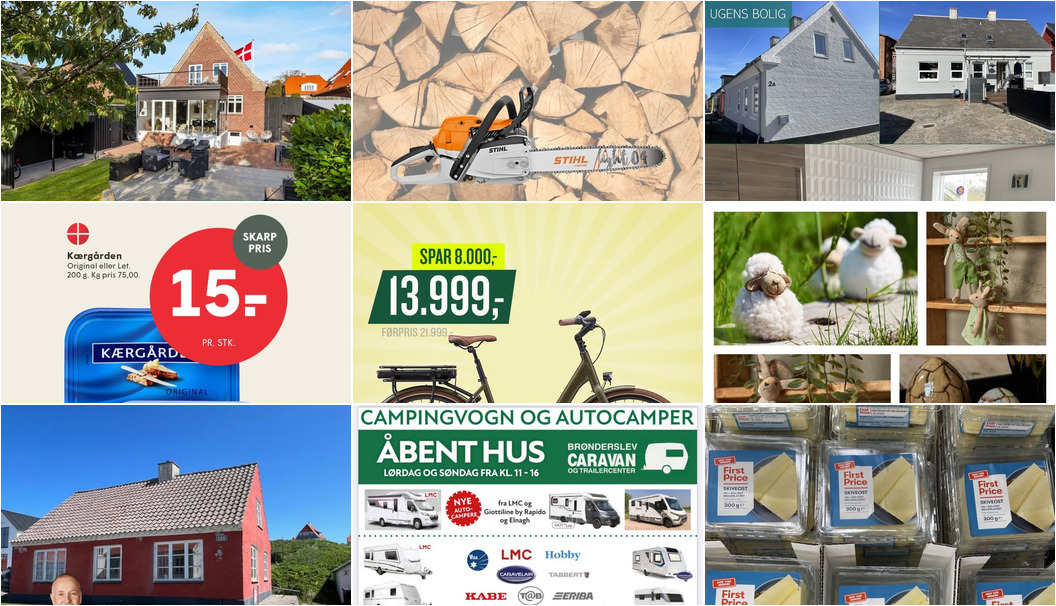 Nyt fra Nybolig Hjørring v/Morten Hove, home Hjørring, JPS Entreprenørmateriel I/S og 8 andre