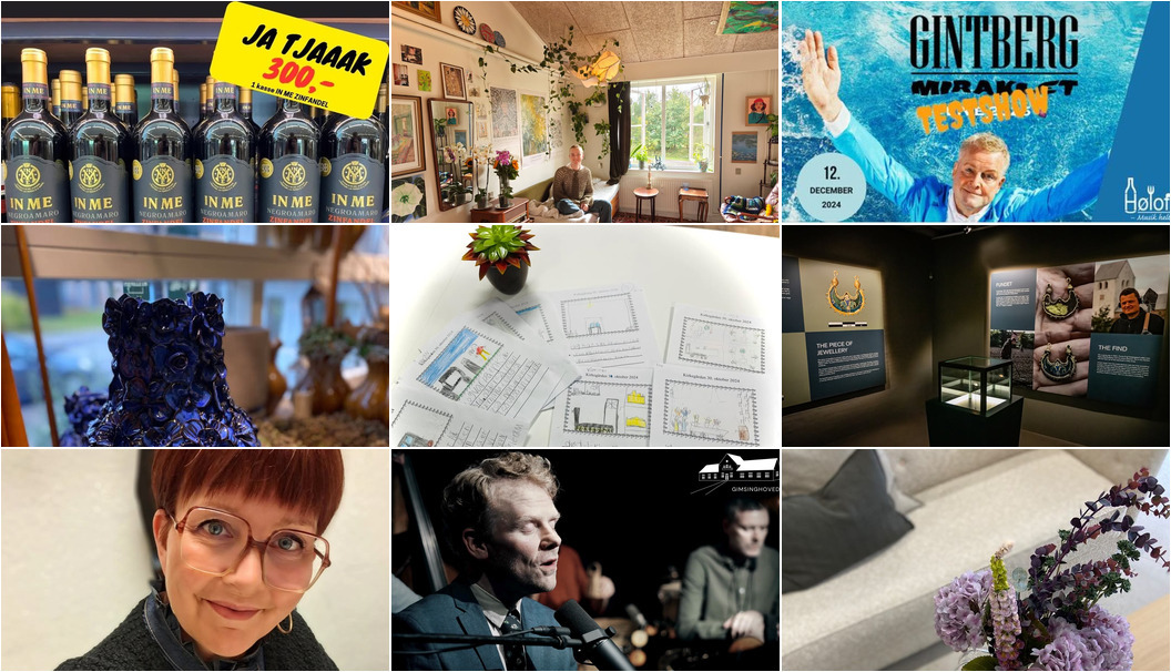 Nyt fra Florist Pernille DB, NordVestBO, EDC Ejen­doms­grup­pen Struer og 6 andre