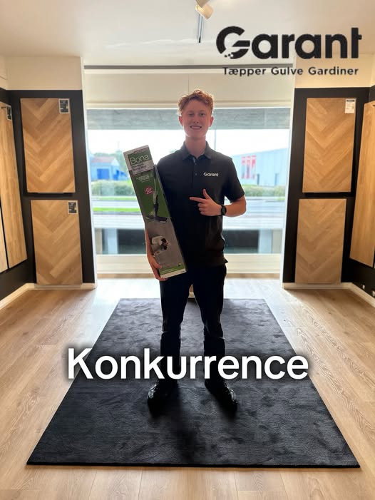 Garant Brønderslev udlodder en Bona gulvvasker i konkurrence