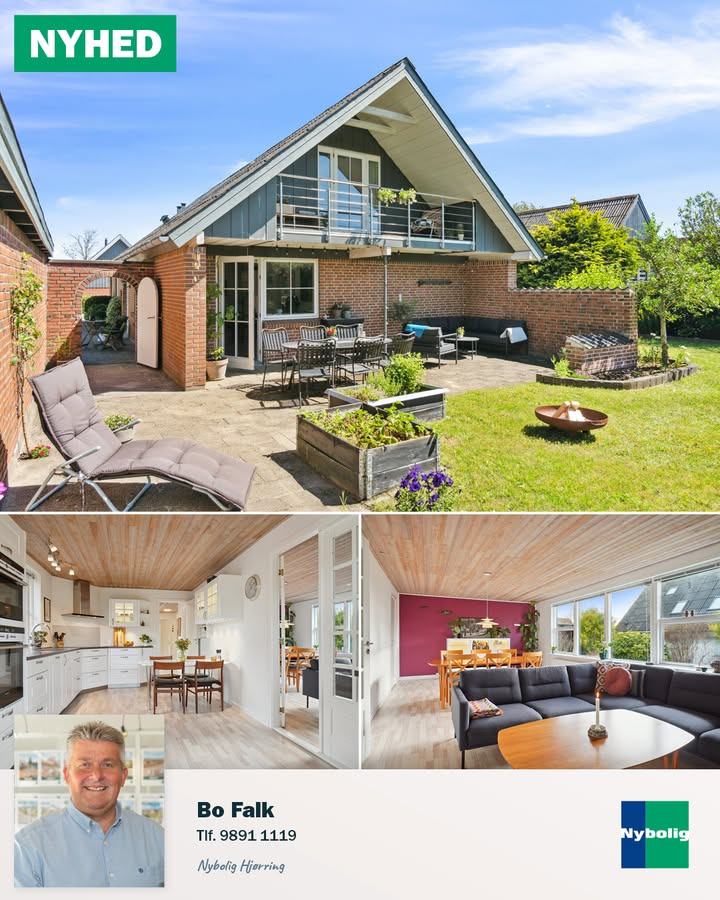 Nybolig Hjørring v/Morten Hove præsenterer familievenlig villa i Sindal