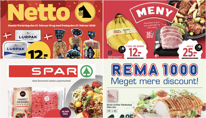 Gode tilbud i Skagen: Økologiske bananer til 12 kr. og Lurpak smør til 12 kr.