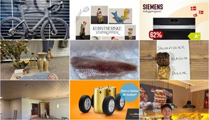 Nyt fra Café Bryggen, Fri Bikeshop Nykøbing Mors, MALERMESTER KIRSTEN RIIS og 8 andre