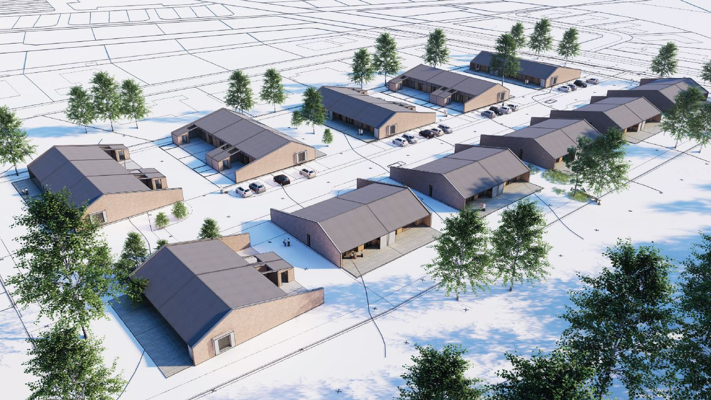 Skriv dig op nu: 27 rækkehuse i Assentoft klar til indflytning til sommer