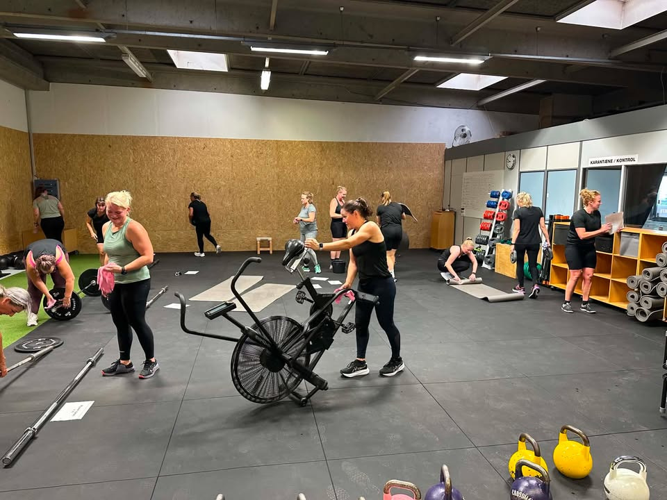 LeneS starter man/ons bootcamp i aften