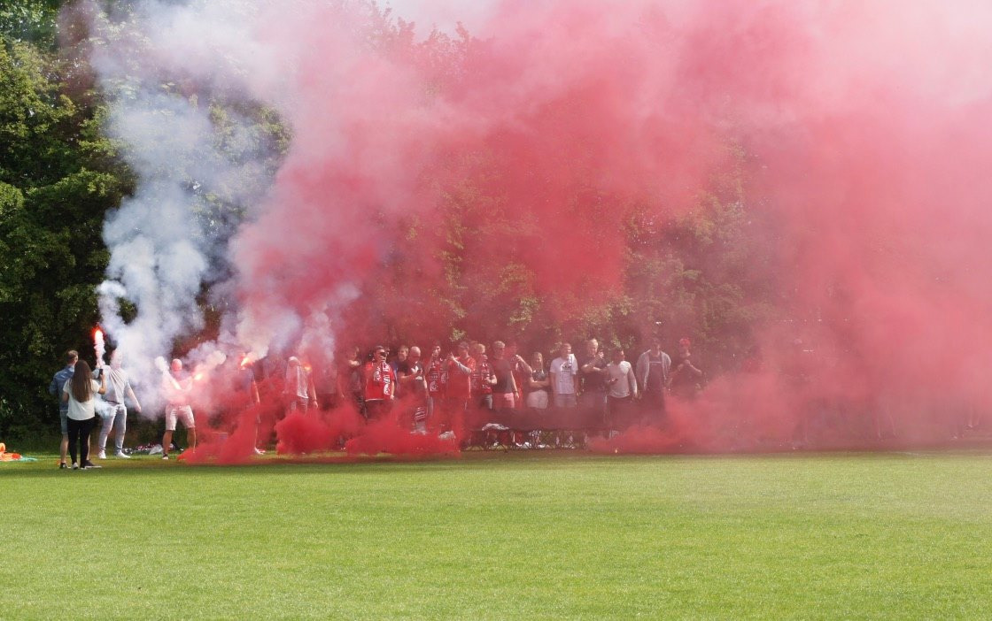 Topholdene delte i porten da FC Horsens var i Viby
