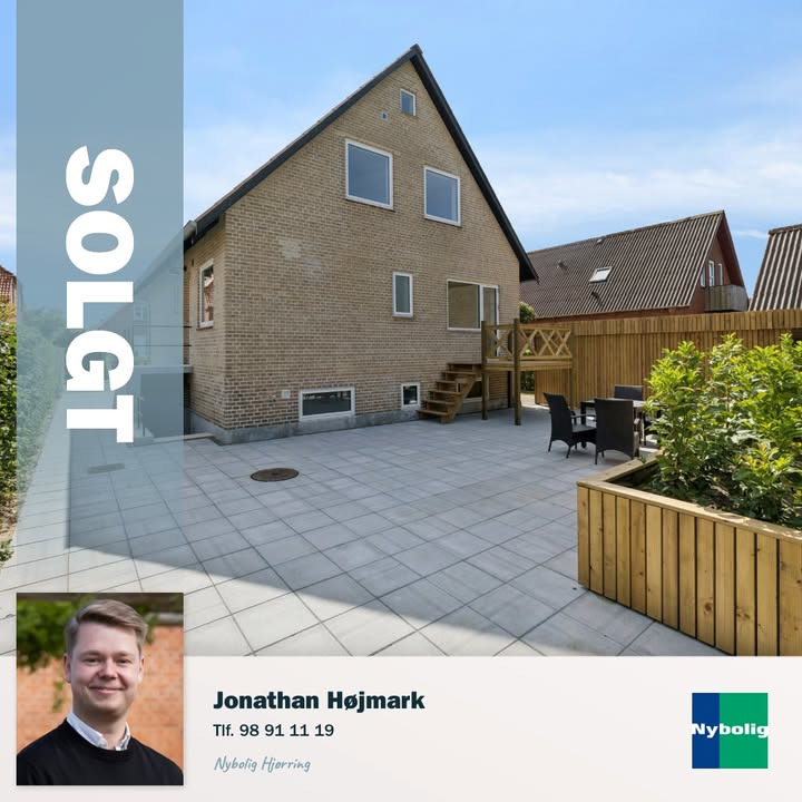 Nybolig Hjørring fejrer julesalg af bolig på Bistrupvej