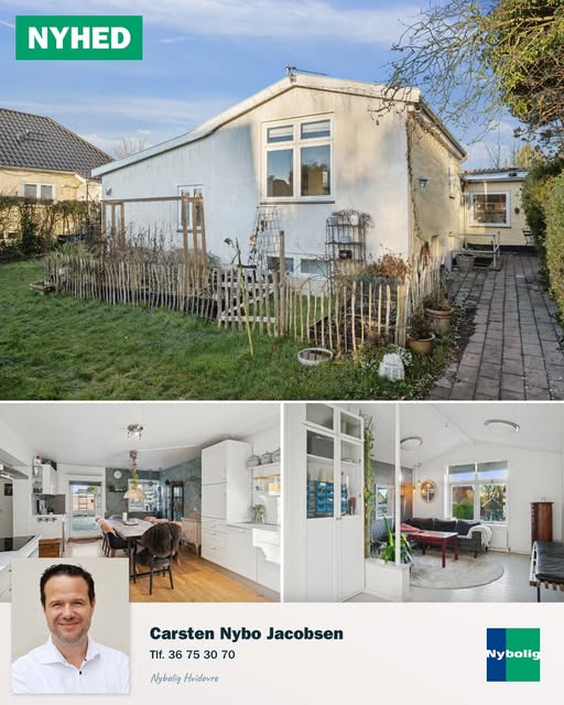 Unikt hjem i Hvidovre med niveauforskelle hos Nybolig Hvidovre - Alexander Holm ApS