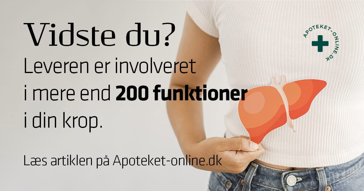 Ikast Apotek deler interview om leverens evne til at genopbygge sig selv