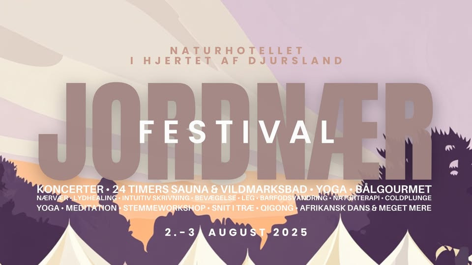 Jordnær Festival byder på naturoplevelser i hjertet af Djursland