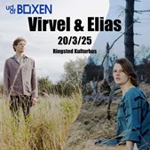 Intim dobbelkoncert med Virvel og Elias i Ringsted Kulturhus